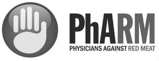 PHARM PHYSICIANS AGAINST RED MEAT logo