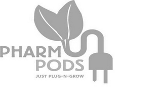PHARM PODS JUST PLUG-N-GROW logo
