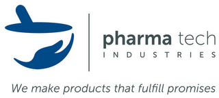 PHARMA TECH INDUSTRIES WE MAKE PRODUCTSTHAT FULFILL PROMISES logo