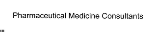 PHARMACEUTICAL MEDICINE CONSULTANTS logo