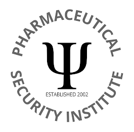 PHARMACEUTICAL SECURITY INSTITUTE ESTABLISHED 2002 logo