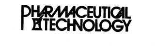 PHARMACEUTICAL TECHNOLOGY logo