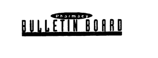 PHARMACY B U L L E T I N B O A R D logo