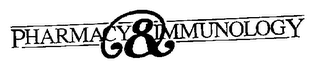 PHARMACY & IMMUNOLOGY logo