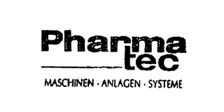 PHARMATEC MASCHINEN ANLAGEN SYSTEME logo