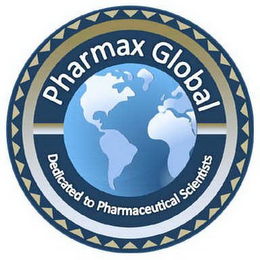 PHARMAX GLOBAL DEDICATED TO PHARMACEUTICAL SCIENTISTS logo