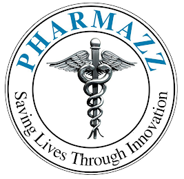 PHARMAZZ SAVING LIVES THROUGH INNOVATION logo