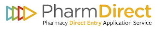 PHARMDIRECT PHARMACY DIRECT ENTRY APPLICATION SERVICE logo
