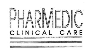 PHARMEDIC CLINICAL CARE logo