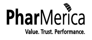 PHARMERICA VALUE. TRUST. PERFORMANCE. logo