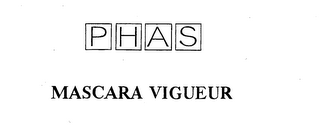 PHAS MASCARA VIGUEUR logo
