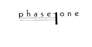 PHASE 1 ONE logo