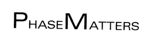 PHASE MATTERS logo
