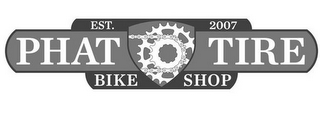 PHAT TIRE BIKE SHOP EST. 2007 logo