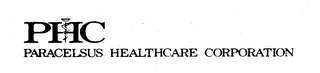 PHC PARACELSUS HEALTHCARE CORPORATION logo