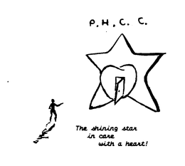 P.H.C.C. THE SHINING STAR IN CARE WITH A HEART! logo