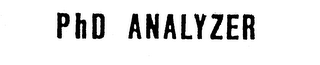PHD ANALYZER logo