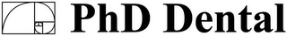 PHD DENTAL logo