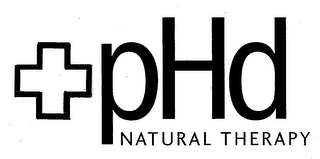 PHD NATURAL THERAPY logo