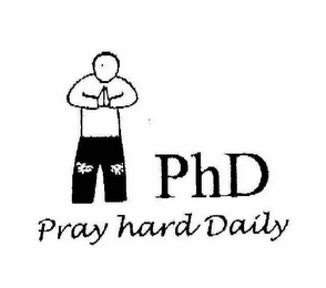PHD PRAY HARD DAILY logo