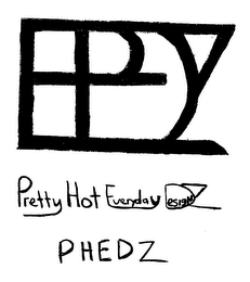 PHEDZ PRETTY HOT EVERYDAY DZ logo