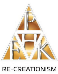 PHEK RE-CREATIONISM logo