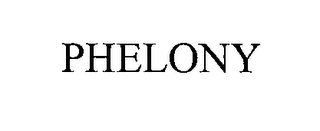 PHELONY logo