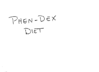 PHEN-DEX DIET logo