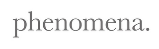 PHENOMENA. logo