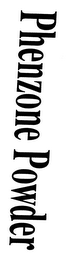 PHENZONE POWDER logo