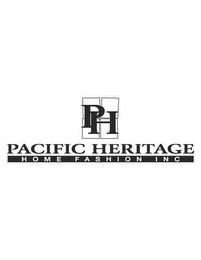 PHH PACIFIC HERITAGE HOME FASHION INC logo