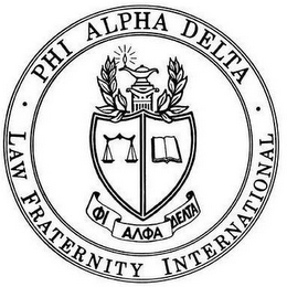 PHI ALPHA DELTA LAW FRATERNITY INTERNATIONAL logo