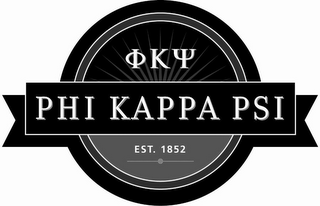 PHI KAPPA PSI EST. 1852 logo