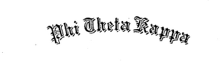 PHI THETA KAPPA logo