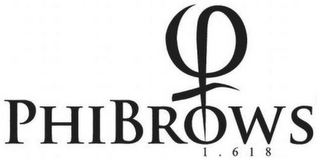 PHIBROWS 1.618 logo