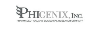 PHIGENIX, INC. PHARMACEUTICAL AND BIOMEDICAL RESEARCH COMPANY logo