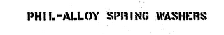 PHIL-ALLOY SPRING WASHERS logo
