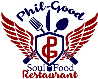 PHIL-GOOD SOUL FOOD RESTAURANT PG logo