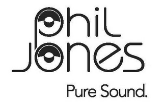 PHIL JONES PURE SOUND. logo