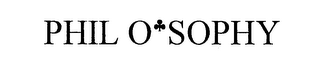 PHIL O SOPHY logo