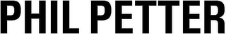 PHIL PETTER logo