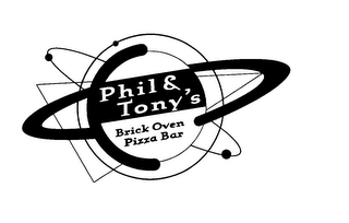 PHIL & TONY'S BRICK OVEN PIZZA BAR logo
