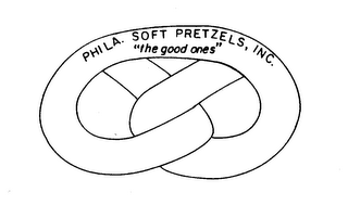 PHILA. SOFT PRETZELS, INC. "THE GOOD ONES" logo