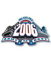 PHILADELPHIA 2006 ARMY VS NAVY logo