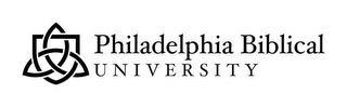 PHILADELPHIA BIBLICAL U N I V E R S I T Y logo