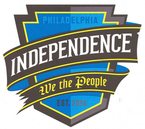 PHILADELPHIA INDEPENDENCE WE THE PEOPLE EST. 2010 logo