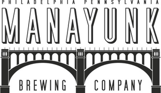 PHILADELPHIA PENNSYLVANIA MANAYUNK BREWING COMPANY logo