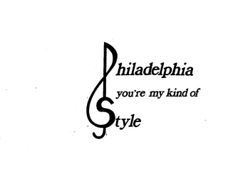 PHILADELPHIA YOU'RE MY KIND OF SOUND logo
