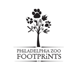 PHILADELPHIA ZOO FOOTPRINTS logo