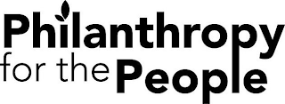 PHILANTHROPY FOR THE PEOPLE logo
